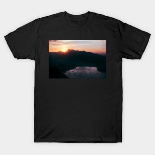 Rio de Janeiro Skyline With Christ the Redeemer at Sunset T-Shirt